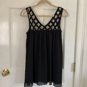 Black mini dress in great condition